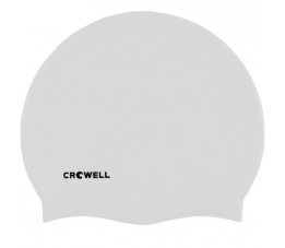 Czepek pływacki silikonowy Crowell Mono Breeze kol.10 biały