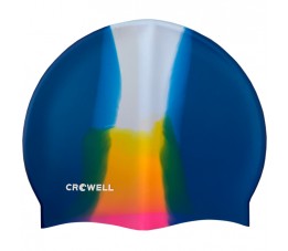 Czepek pływacki silikonowy Crowell Multi Flame kolorowy kol.14