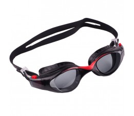 Okulary pływackie dla dzieci Crowell Splash czarno-czerwone 02