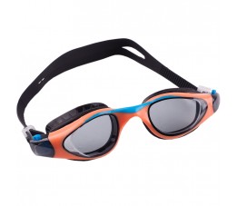Okulary pływackie dla dzieci Crowell Splash czarno-pomarańczowe 04