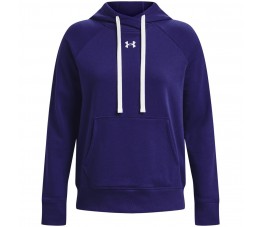 Bluza damska Under Armour Rival Fleece HB Hoodie granatowa 1356317 468