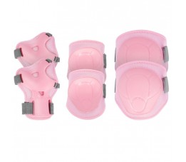Zestaw ochraniaczy Spokey Buffer PK różowy 940914-940913-940912