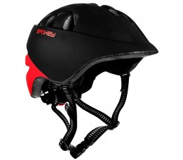 Kask rowerowy Spokey Cherub 48-52 cm czarny 927783