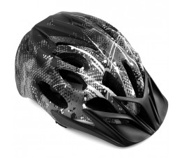 Kask rowerowy Spokey Checkpoint 58-61 cm szaro-czarny 926891