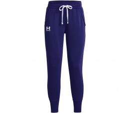 Spodnie damskie Under Armour Rival Fleece granatowe 1356416 468