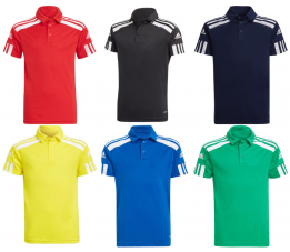 Koszulka Polo Adidas Squadra 21 junior - nadruki, różne kolory